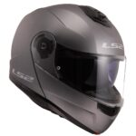 LS2 STROBE 2 MAT TITANIUM KASK [S] - Görsel 4