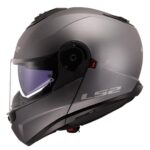 LS2 STROBE 2 MAT TITANIUM KASK [L] - Görsel 3