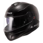 LS2 STROBE 2 SİYAH KASK [XS]