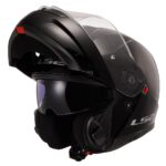 LS2 STROBE 2 SİYAH KASK [S] - Görsel 3