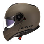 LS2 STROBE 2 MAT KUM KASK [M] - Görsel 6
