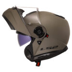 LS2 STROBE 2 MAT KUM KASK [L] - Görsel 9