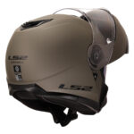 LS2 STROBE 2 MAT KUM KASK [XL] - Görsel 8
