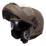 LS2 STROBE 2 MAT KUM KASK [XXL] - Görsel 7