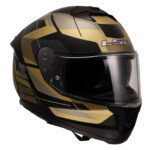 LS2 STREAM 2 ROAD MAT SİYAH-GOLD-GRİ KASK [XL] - Görsel 5