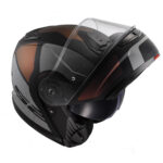 LS2 STROBE 2 ORION MAT SİYAH-MOR-MAVİ KASK [XL] - Görsel 6