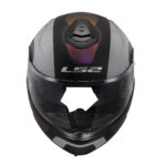 LS2 STROBE 2 ORION MAT SİYAH-MOR-MAVİ KASK [XXL] - Görsel 2