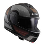 LS2 STROBE 2 ORION MAT SİYAH-MOR-MAVİ KASK [XXL] - Görsel 3