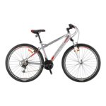 KRON VORTEX 4.0 - 29" MTB - 16' - 21 Vites - V.B. - Mat Füme-Kırmızı/Gri  #KRN21-501