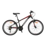 KRON VORTEX 4.0 - 20" MTB - 13' - 21 Vites - V.B. - Mat Siyah-Gri/Kırmızı  #KRN23-016