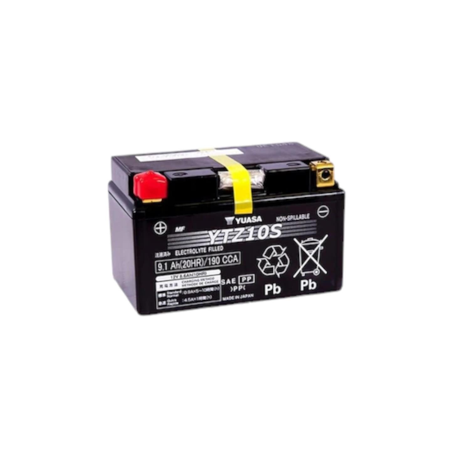 ST88673 YUASA YTZ10S MOTOSİKLET AKÜSÜ #01748 - Görsel 1