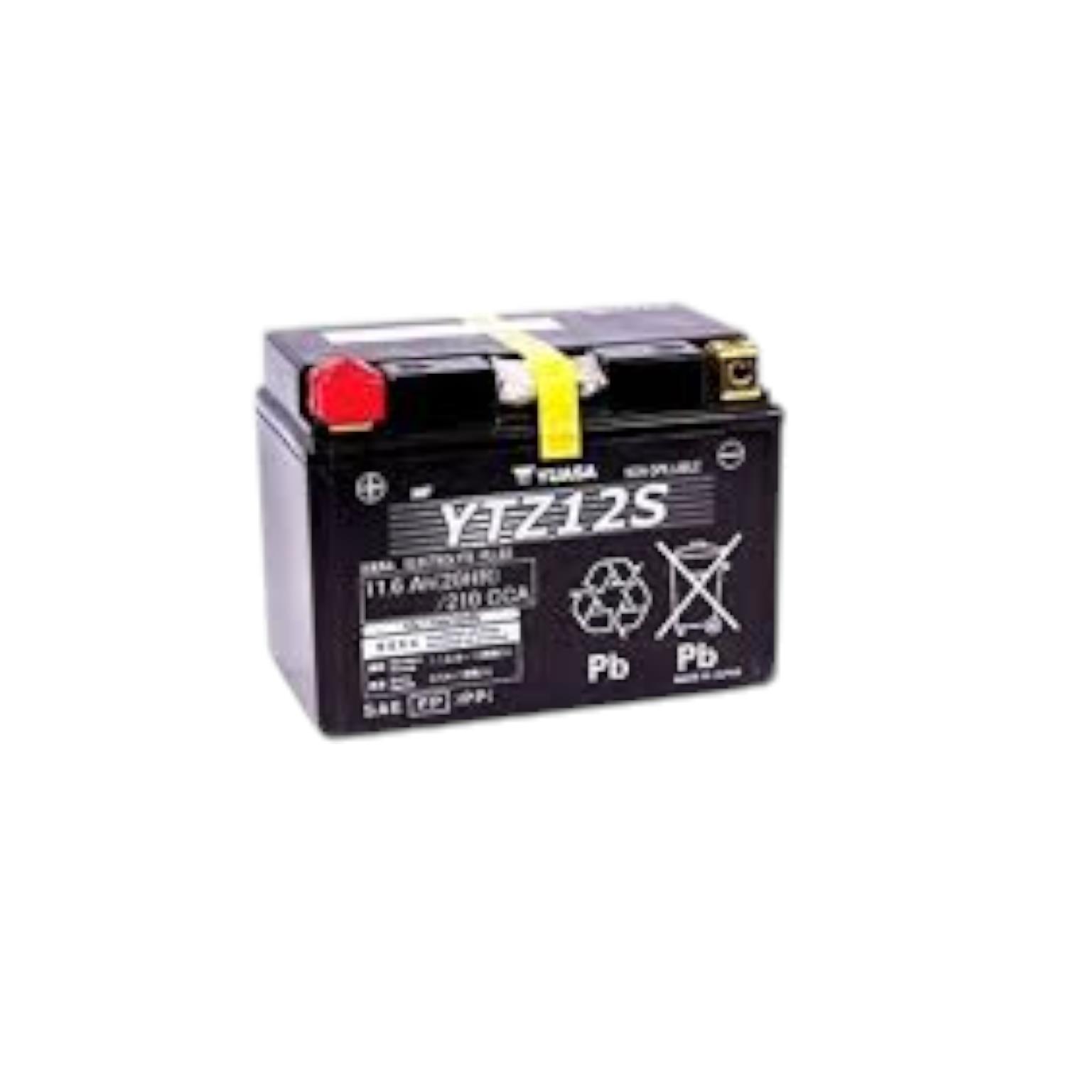 ST88674 YUASA YTZ12S MOTOSİKLET AKÜSÜ #01755 - Görsel 1