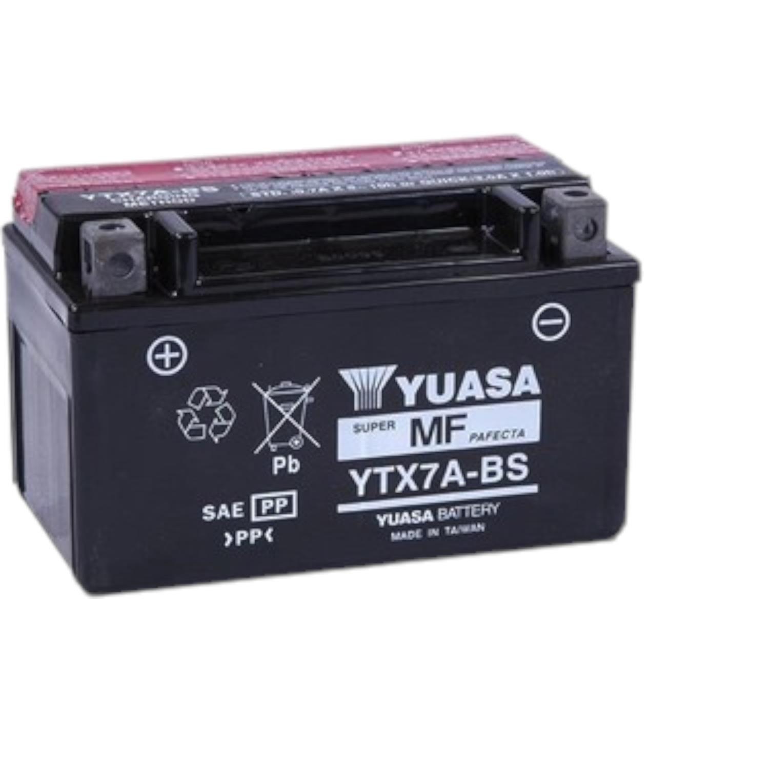 ST88676 YUASA YTX7ABS MOTOSİKLET AKÜSÜ #01671 - Görsel 1