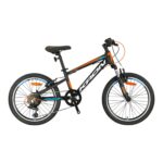 XC75 - 20" MTB - 11 - 7 VİTES - V.B - MAT SİYAH - BEYAZ/NEON TURUNCU/MAVİ #KRN24-006