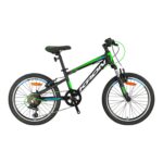XC75 - 20" MTB - 11 - 7 VİTES - V.B - MAT SİYAH - BEYAZ/YEŞİL/MAVİ #KRN24-007