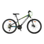 XC75 - 24" MTB - 13 - 21 VİTES - V.B - MAT SİYAH - BEYAZ/YEŞİL/MAVİ #KRN24-011