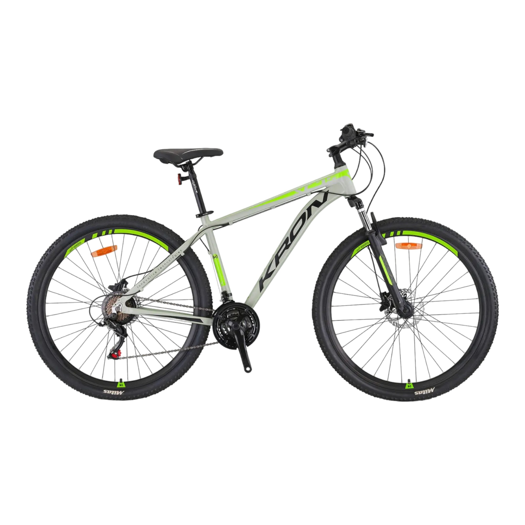 ST88890 XC 75 - 29" MTB - 18' - 21 VITES - H.DISC - MAT BEJ-NEON SARI/FÜME #KRN23-182 - Görsel 1