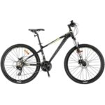 XC 100 - 26" MTB - 15 - 21 VİTES - H.DISC - MAT SİYAH-GRİ - NEON SARI #KRN24-022