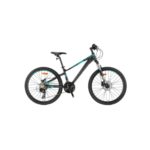 XC 100 - 26" MTB - 15 - 21 VİTES - H.DISC - MAT SİYAH-GRİ - TURKUAZ #KRN24-023