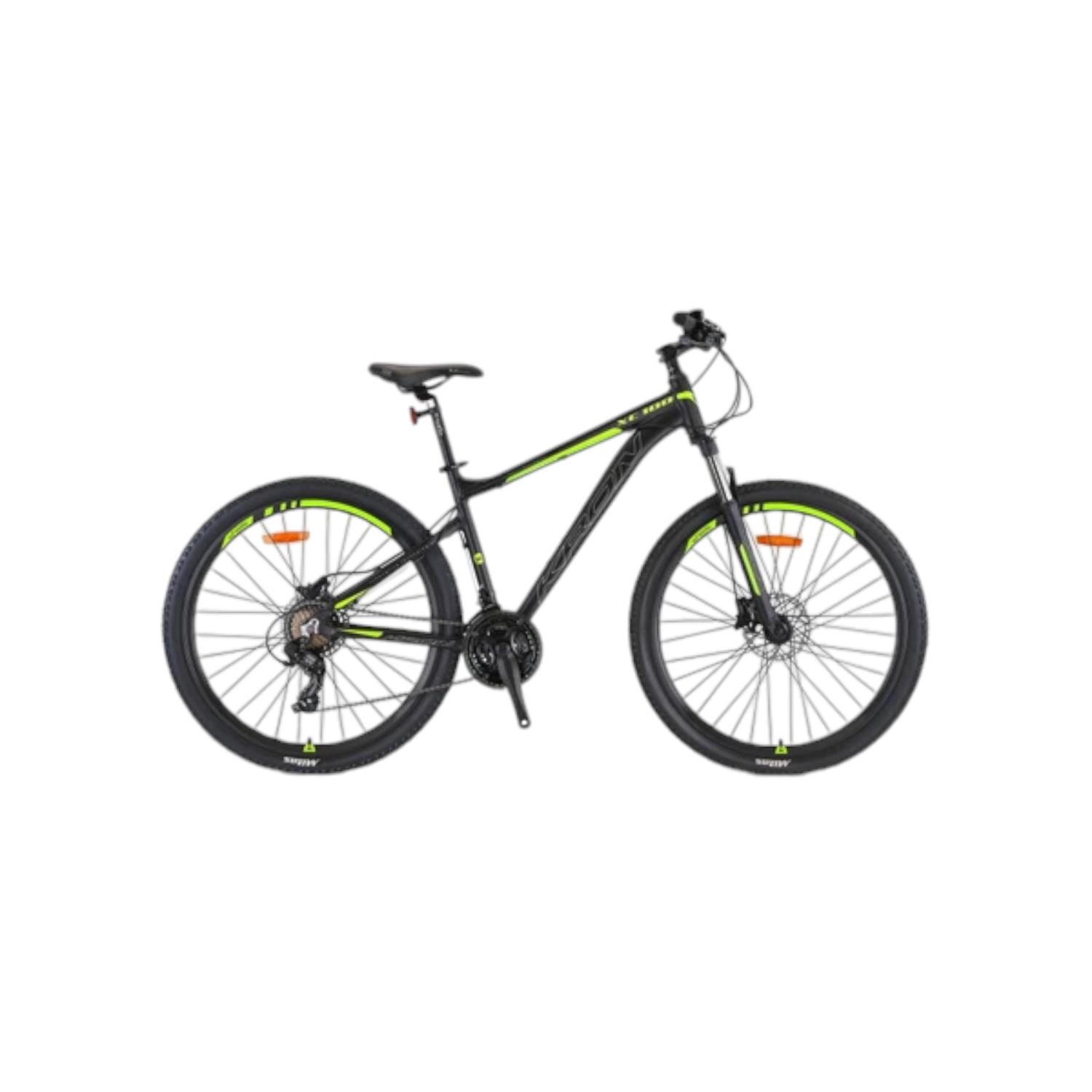 ST89378 KRON XC 100 - 29" MTB - 18' - 21 Vites - H.DISC - Mat Siyah-Gri/Neon Sarı #KRN23-215 - Görsel 1