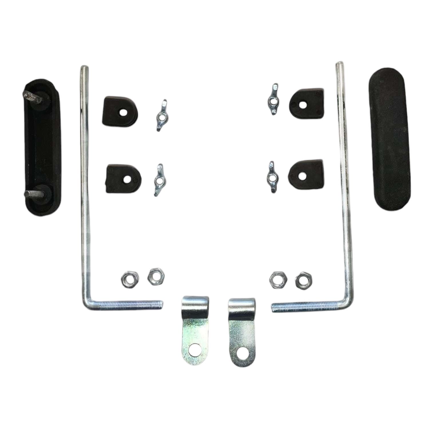 ST89663 ÖN SİPERLİK CAMI BAĞLANTISI SET SCOOTER MODEL (KLASİK MOD) #AYM-1772 - Görsel 1