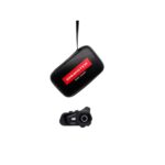 KNMASTER KN6100 KARBON SIYAH KULAKLIK SETİ MOTOSİKLET KASK İNTERKOM BLUETOOTH #K4781 - Görsel 3