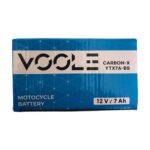 VOOLE YTX7A-BS MOTOSİKLET AKÜSÜ - Görsel 3