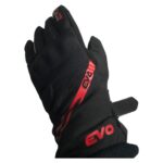 ELDİVEN MOTOR TEXTIL SİYAH KIRMIZI (M) #MA001