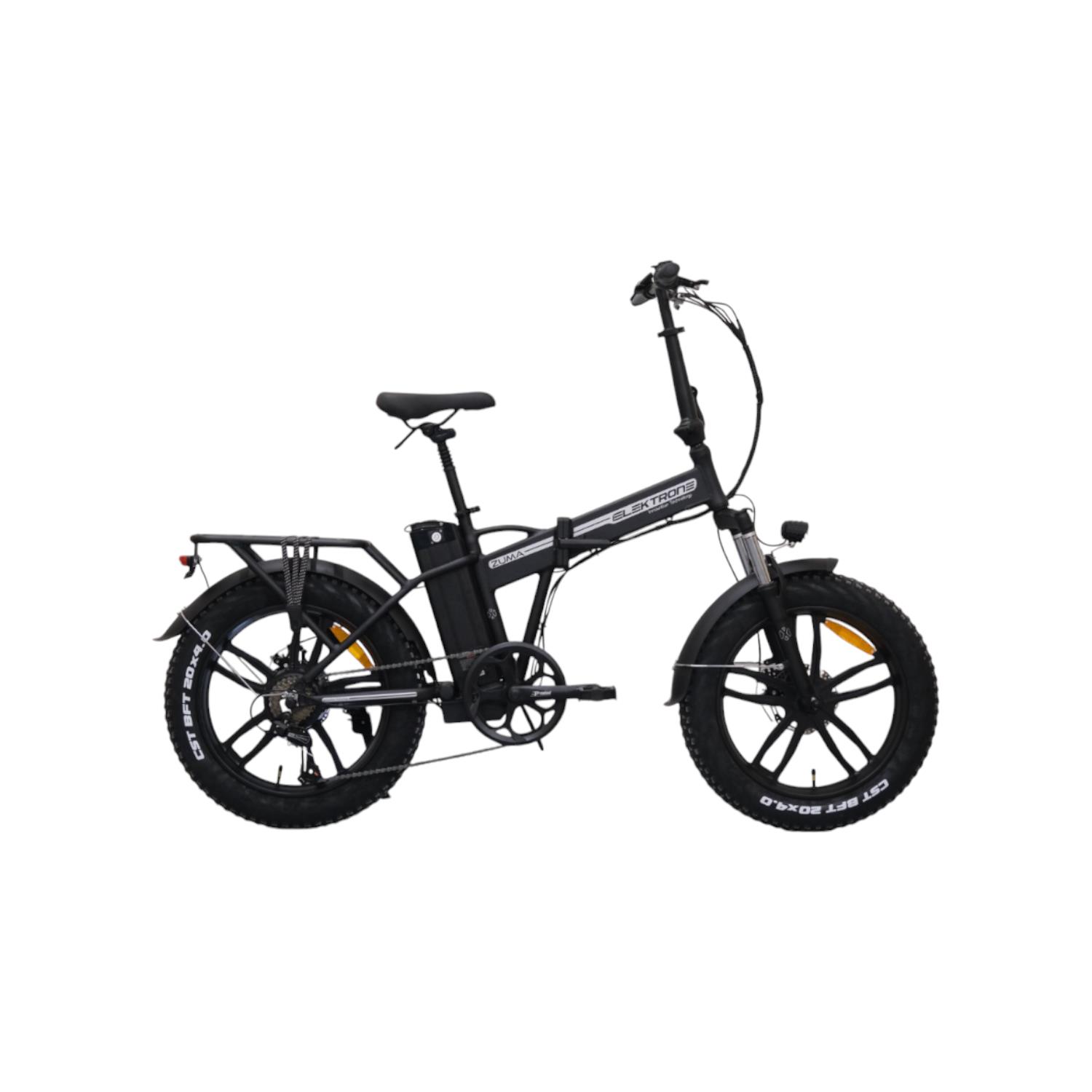 ST90167 ZUMA - 20" - Katlanır - 7 Vites - M.Disc - Elektrikli Mat Siyah - Gri #ELK25-001 - Görsel 1