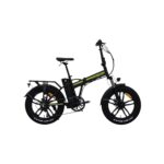 ZUMA - 20" - Katlanır - 7 Vites - M.Disc - Elektrikli Mat Siyah - Neon Sarı #ELK25-002