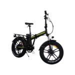ZUMA - 20" - Katlanır - 7 Vites - M.Disc - Elektrikli Mat Siyah - Neon Sarı #ELK25-002 - Görsel 2