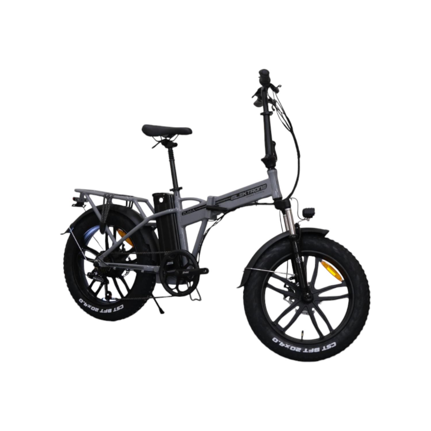 ST90169 ZUMA - 20" - Katlanır - 7 Vites - M.Disc - Elektrikli Nardo Gri - Siyah #ELK25-003 - Görsel 1