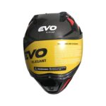 EVO906 ÇENEDEN AÇILIR KASK VİZÖRLÜ PARLAK KIRMIZI - GRİ/SİYAH #KN90601PKGS [M] - Görsel 2