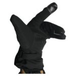ELDİVEN MOTOR TEXTIL SİYAH GRİ (L) #MA003 - Görsel 3