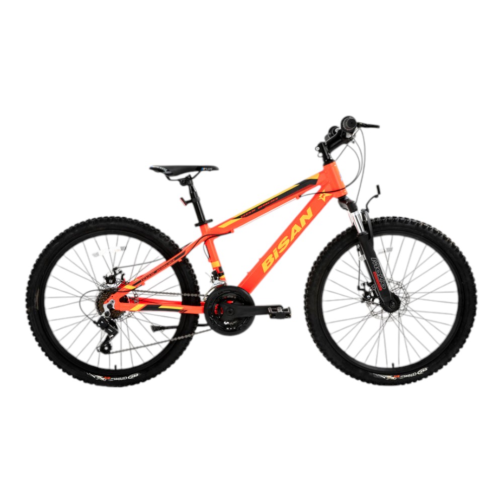 ST90606 KDX 2900 D-25 Ürün Rengi: NEON TURUNCU Kadro: 30 CM Vites: 3x7 VİTES Tekerlek: 24" - Görsel 1