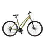 KRON TX 75 - 28" Trekking Lady - 17' - 21 Vites - M.DISC - Mat haki-Siyah/Açık Sarı #KRN22-297