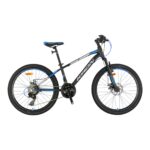 KRON XC 75 - 24" MTB - 13' - 21 Vites - V.B. - Mat Siyah-GriMavi #KRN25-039