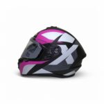 RS2 KAPALI KASK (SİYAH/PEMBE/BEYAZ) [XL] #RS320 32008/3