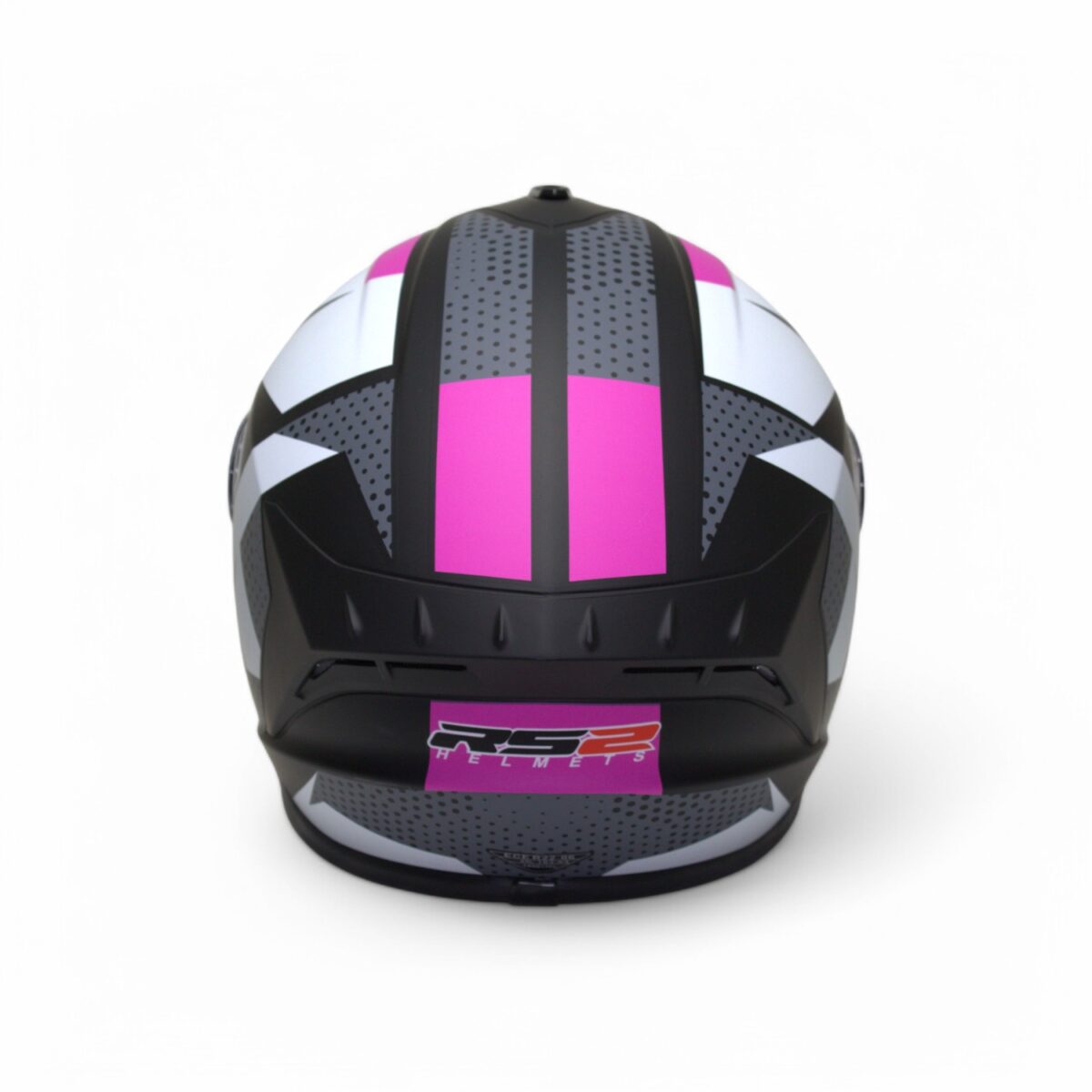 RS2 KAPALI KASK (SİYAH/PEMBE/BEYAZ) [XL] #RS320 32008/3 - Görsel 3