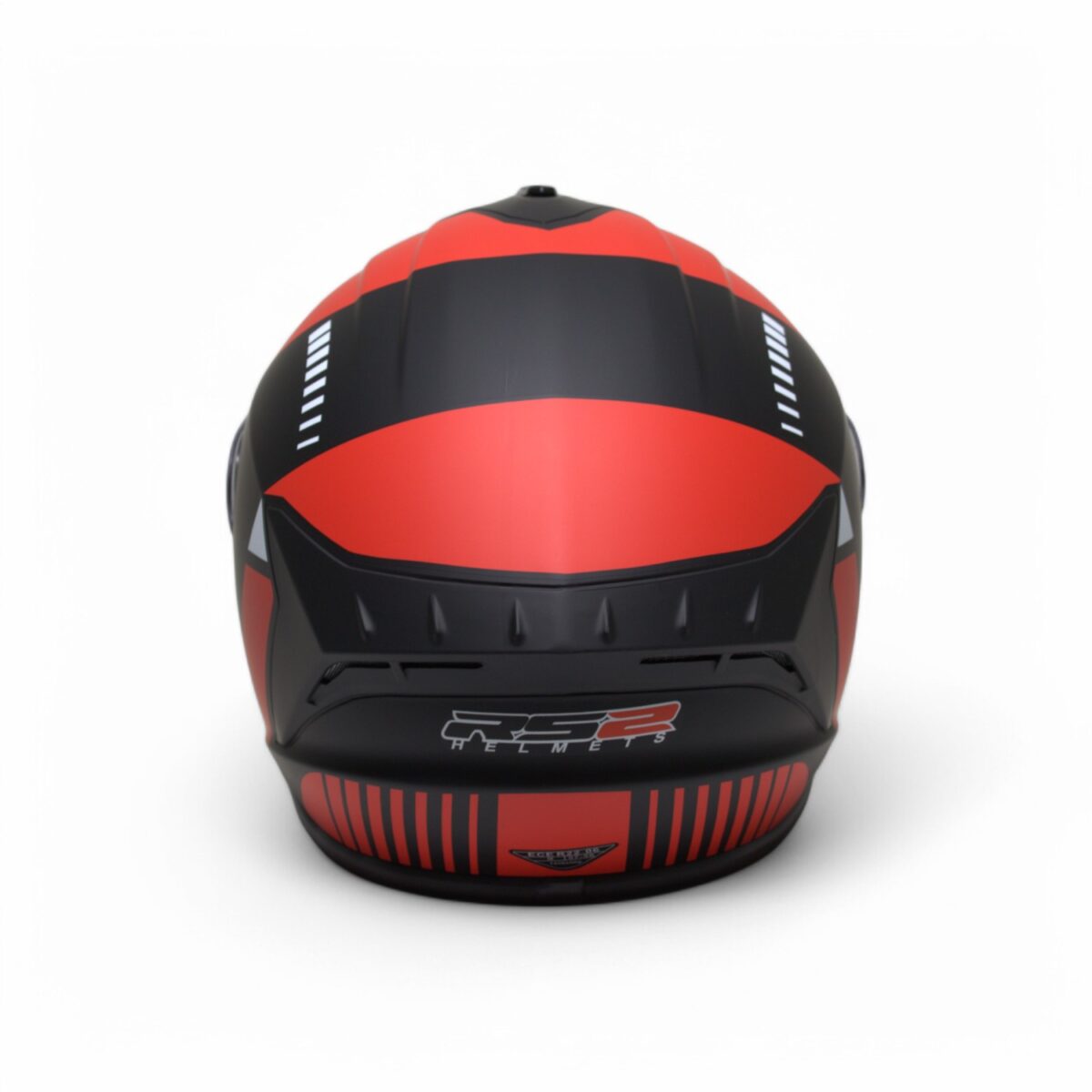 RS2 KAPALI KASK (SİYAH/GRİ/KIRMIZI) [L] #RS320 32009/1 - Görsel 3
