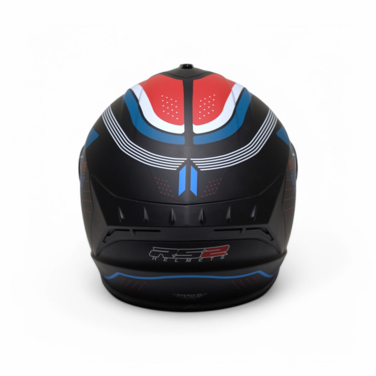 RS2 KAPALI KASK (SİYAH/MAVİ/KIRMIZI) [XL] #RS320 32010/1 - Görsel 3