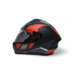 RS2 KAPALI KASK (SİYAH/TURUNCU/GRİ) [M] #RS320 32011/7