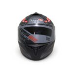 RS2 KAPALI KASK YILAN DESENLİ (SİYAH/GRİ/KIRMIZI) [XXL] #RS320 32012/2 - Görsel 2