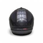 RS2 KAPALI KASK YILAN DESENLİ (SİYAH/GRİ/KIRMIZI) [XXL] #RS320 32012/2 - Görsel 3