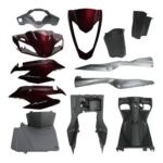 KAPORTA SET [BORDO] [ESKİ MODEL] HONDA ACTIVA S #65528