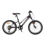 KRON XC 75 - 20" MTB Lady - 11' - 7 Vites - V.B - Mat Siyah-Gri/Mor #KRN25-031