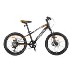 KRON XC 75 - 20" MTB - 11' - 7 Vites - M.Disc - Mat Siyah-Gri/Neon Turuncu #KRN25-034