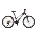 KRON XC 75 - 24" MTB Lady - 13' -21 Vites - V.B - Mat Siyah-Gri/Pembe #KRN25-041