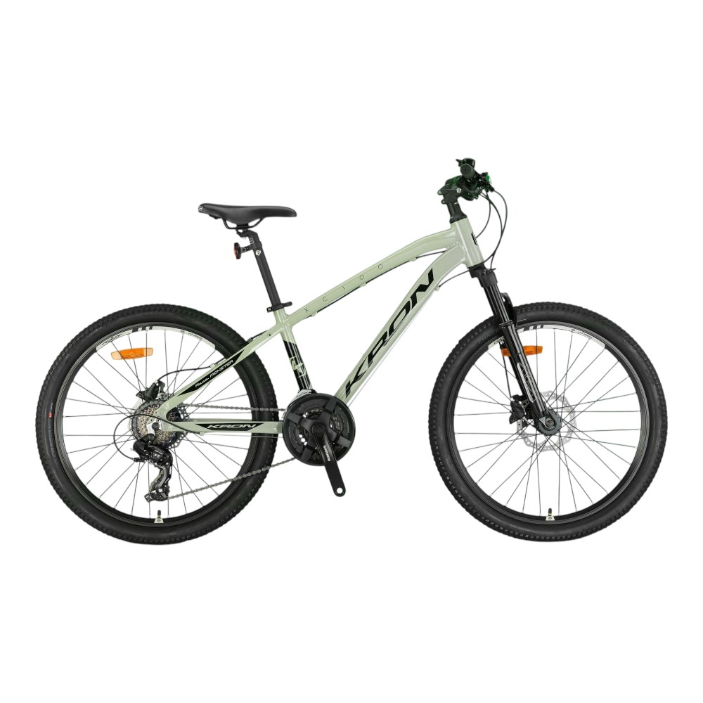 ST92002 KRON XC 100 - 26" MTB - 14' - 21 Vites - H.DISC - Parlak Bej-Parlak Siyah #KRN25-084 - Görsel 1
