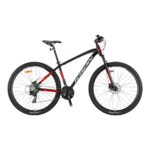 KRON XC 100 - 26" MTB - 14' - 21 Vites - H.DISC - Siyah-Gri/Kırmızı #KRN25-087